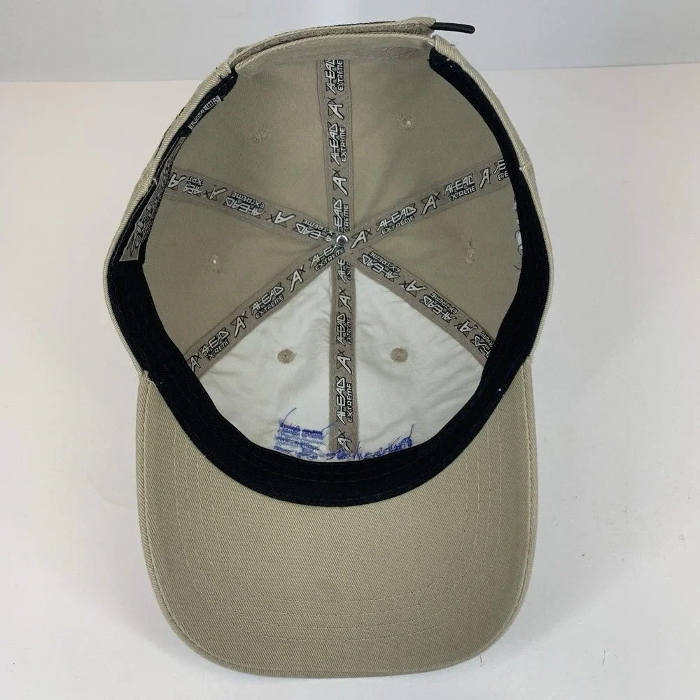 Panhandle Oil And Gas Inc Hat Tan Adjustable AHead Extreme Baseball Cap NWT